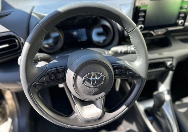 Toyota Yaris cena 86000 przebieg: 19300, rok produkcji 2022 z Koluszki małe 596